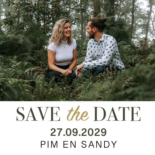 Save the date Persoonlijk