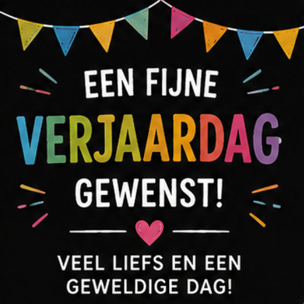 Verjaardag Vlaggen